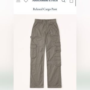 Abercrombie cargo pants